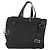 Borsa da lavoro PRADA Nylon 2 vie Nero Argento Auth 155199