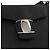 Borsa a Spalla Vala in Pelle Nera e Oro Salvatore Ferragamo Auth BA9162 Nero D'oro - vista 17