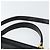 VALENTINO Borsa a mano in pelle 2 in 1 Nero Oro Auth ar13911 D'oro - vista 14