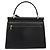 VALENTINO Borsa a mano in pelle 2 in 1 Nero Oro Auth ar13911 D'oro - vista 2