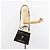 VALENTINO Borsa a mano in pelle 2 in 1 Nero Oro Auth ar13911 D'oro - vista 25