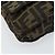 Borsa a Spalla in Tela Zucca FENDI Nera Marrone Auth 156141 Nero - vista 15