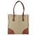 PRADA Tote Bag aus Canvas Beige Silber Authentisch 158525 - Ansicht 2
