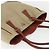 PRADA Tote Bag aus Canvas Beige Silber Authentisch 158525 - Ansicht 6