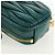 Pochette Miu Miu Matelassé Pelle Verde Oro Auth 158101SM D'oro - vista 17