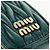 Pochette Miu Miu Matelassé Pelle Verde Oro Auth 158101SM D'oro - vista 19