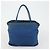 Borsa Tote PRADA Nylon 2 Set Blu Beige Auth 157189 - vista 11
