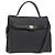 Borsa a mano in tela a nido d'ape PVC 2 in 1 nera e oro Christian Dior Auth ep12478 Nero D'oro