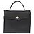 Borsa a mano in tela a nido d'ape PVC 2 in 1 nera e oro Christian Dior Auth ep12478 Nero D'oro - vista 13