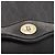 Borsa a mano in tela a nido d'ape PVC 2 in 1 nera e oro Christian Dior Auth ep12478 Nero D'oro - vista 17