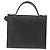 Borsa a mano in tela a nido d'ape PVC 2 in 1 nera e oro Christian Dior Auth ep12478 Nero D'oro - vista 2