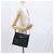 Borsa a mano in tela a nido d'ape PVC 2 in 1 nera e oro Christian Dior Auth ep12478 Nero D'oro - vista 24