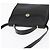 Borsa a mano in tela a nido d'ape PVC 2 in 1 nera e oro Christian Dior Auth ep12478 Nero D'oro - vista 6
