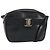 Borsa a Spalla Salvatore Ferragamo in Pelle Nera Oro Auth 158721 Nero D'oro
