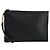 GUCCI Borsa Clutch Web Sherry in Pelle Nera e Oro 428758 Auth bs32046 Nero D'oro