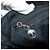 Borsa a mano in nylon Gucci Bamboo 2 vie nera oro 001 2058 1577 5 Auth gh1412 Nero D'oro - vista 22