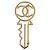 Spilla CHANEL metallo dorato CC Auth 159267V - vista 3