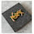 Broche Yves Saint Laurent logo YSL Doré  - vue 2