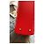 Borsa a mano Christian Dior Lady Dior in agnello rosso - vista 7
