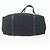 Borsa Tote PRADA in nylon e pelle nera argento autentica bs31865 Nero - vista 5