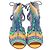 Sandali con lacci e perline Sophia Webster in pelle multicolore - vista 2