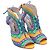 Sandali con lacci e perline Sophia Webster in pelle multicolore - vista 3
