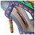 Sandali con lacci e perline Sophia Webster in pelle multicolore - vista 8