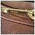 Borsa a tracolla Prada Medium Vitello Phenix con doppia zip in pelle marrone - vista 11