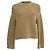 Loro Piana Strickpullover aus braunem Seidenmaterial Rot
