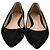 Gianvito Rossi Ballerine Gianvito in Camoscio Nero - vista 2