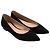 Gianvito Rossi Ballerine Gianvito in Camoscio Nero - vista 4