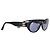 Timeless Gafas de sol ovaladas CC de Chanel en acetato negro - vista 3