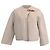 Hermès-Jacke mit Schnallendetail aus beigem Kaschmir