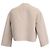 Hermès-Jacke mit Schnallendetail aus beigem Kaschmir - Ansicht 3