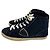 Autre Marque Sneakers alte in shearling Philippe Model Blu Blu navy - vista 3