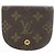 Monedero Gousset Monogram Louis Vuitton Castaño