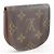 Monedero Gousset Monogram Louis Vuitton Castaño - vista 3