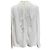 Autre Marque Blusa de georgette con botones de perla PLST Blanco - vista 3
