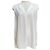 Autre Marque Blusa sin mangas con cuello abierto STYLE DELI Blanco