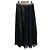 Autre Marque Falda larga plisada de encaje Ermanno Scervino Negro