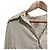 Autre Marque Camicia in satin Fetico Gatherer Beige - vista 2
