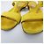 Sandali piatti in suede Altus di Manolo Blahnik Giallo - vista 12