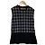 Autre Marque Drawer Karo-Stricktop Schwarz