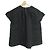 Autre Marque Flock-Jacquard-Spitzenbluse Drawer Schwarz - Ansicht 2