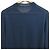 Autre Marque Top de Tricô de Linho e Nylon BLAMINK Azul Azul marinho - vista 4