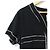 Timeless Chanel Coco Mark Piqué Kleid Schwarz - Ansicht 4