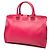 Borsa cabas Chyc piccola in pelle di vitello rosa Saint Laurent - vista 2