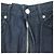 Autre Marque Denim-Hosen im Boot-Cut mit CLANE-Färbung Blau - Ansicht 5