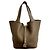 Borsa Hermès Picotin Lock MM in Taurillon Clemence Beige Taupe - vista 3
