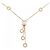 Bulgari Collana Bvlgari B.zero1 in oro rosa 750, ceramica e diamanti D'oro